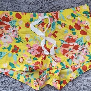 J.Crew yellow 🌻 flower shorts size small